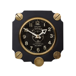 Altimeter Wall Clock Black