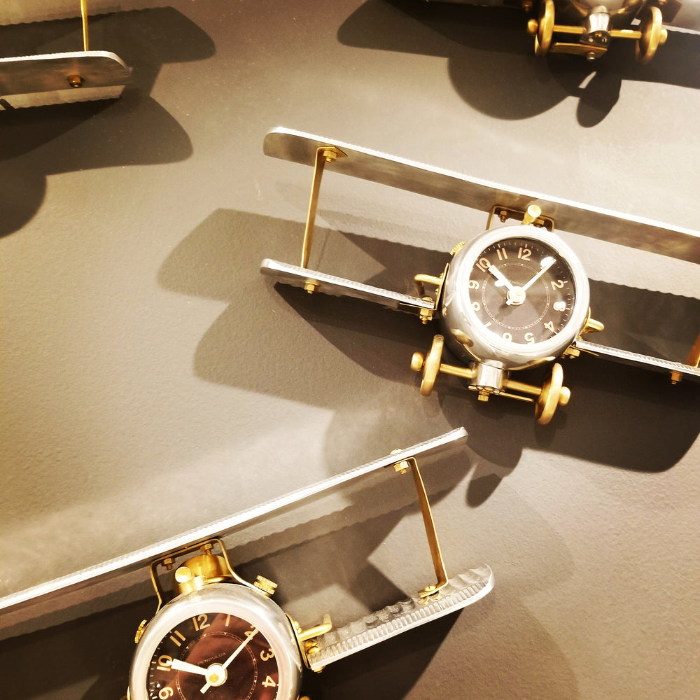 Biplane Table/Wall Clock - Pendulux