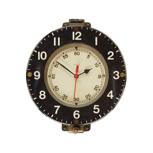 Marine Wall Clock Gray - Pendulux