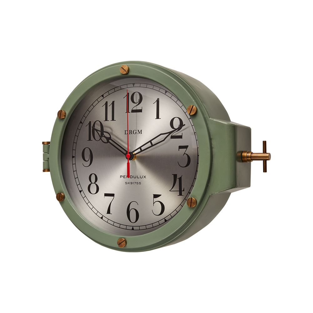 U-Boat Wall Clock Green - Pendulux